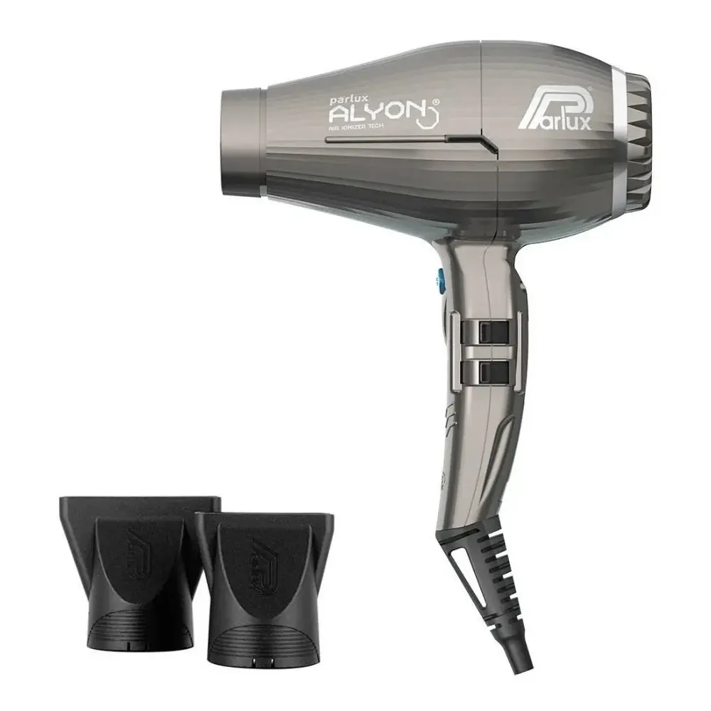 Secadora Profesional Parlux Alyon Air Ionizer Tech Silver Plateado