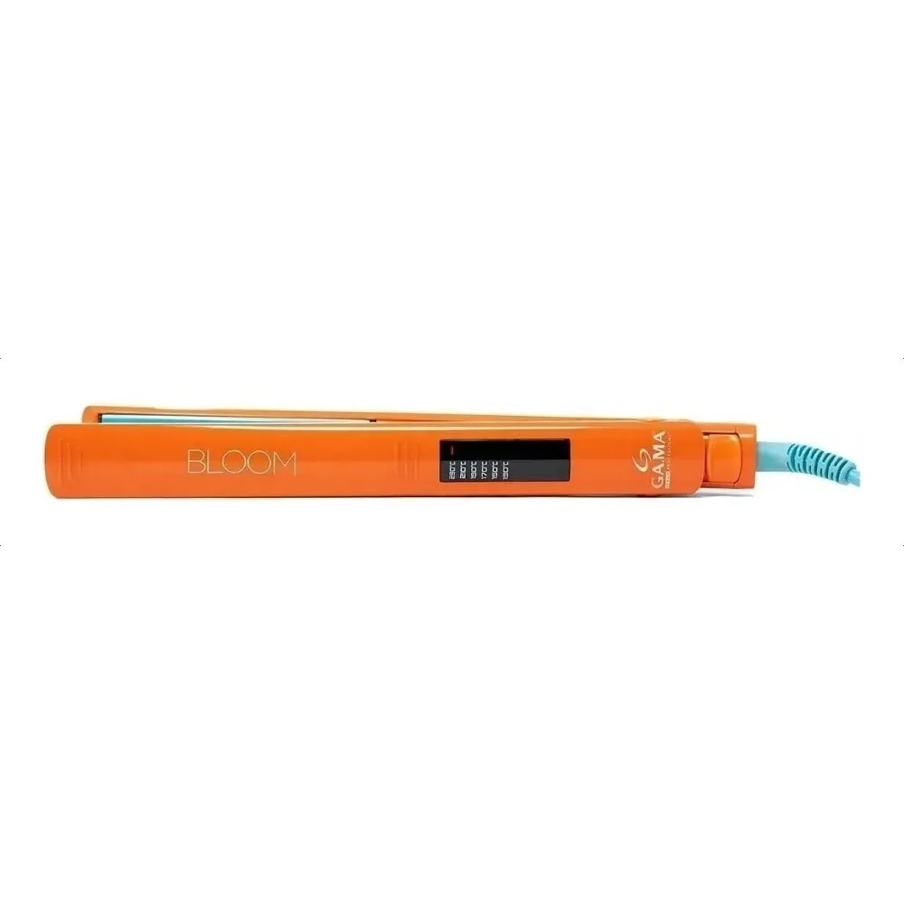 Plancha De Cabello Ga.ma Italy Bloom Elegance Led Naranja