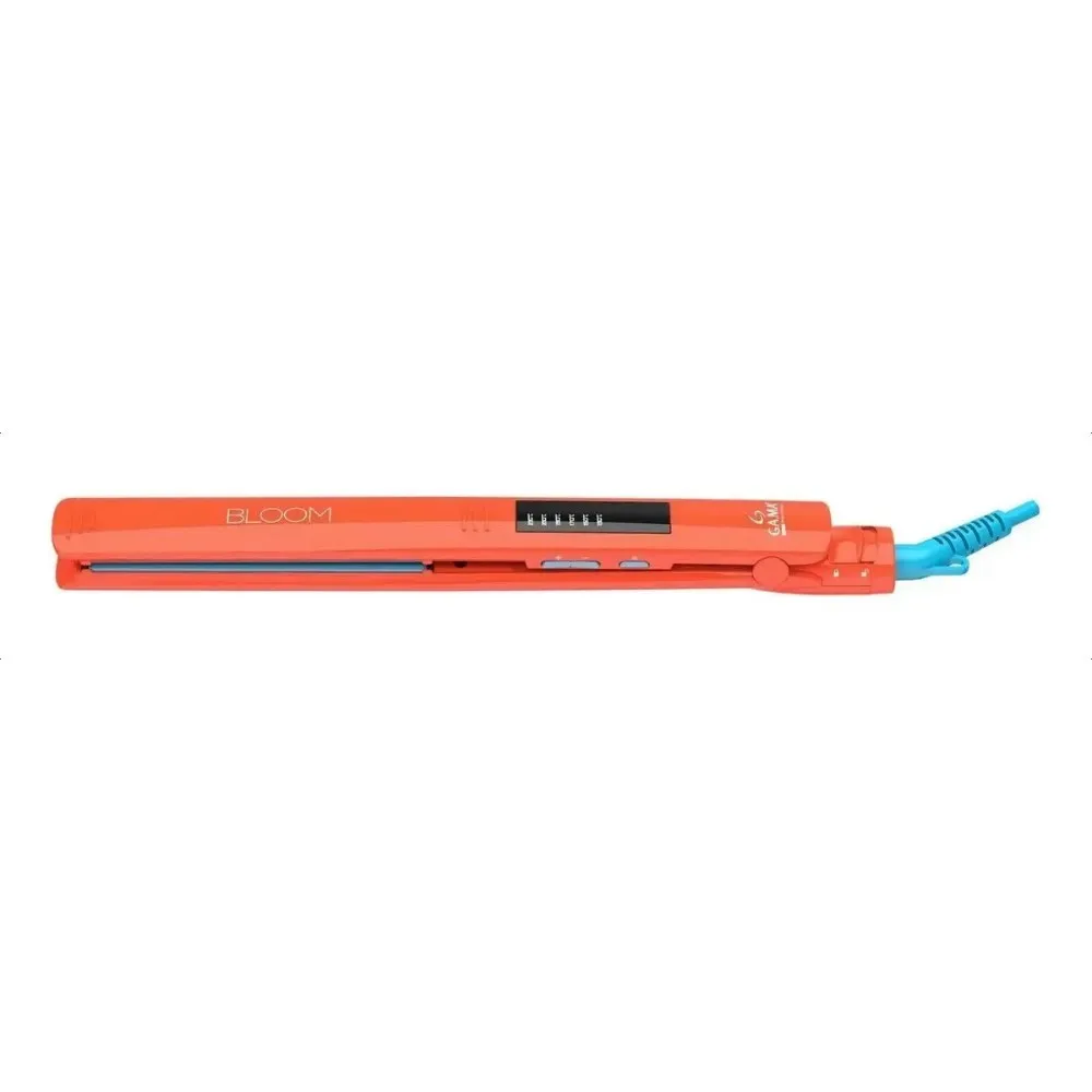 Plancha De Cabello Ga.ma Italy Bloom Elegance Led Naranja