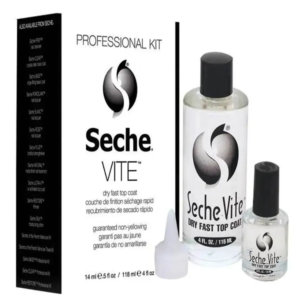 Esmalte Kit Para Uñas Seche Professional Kit Secado Rapido