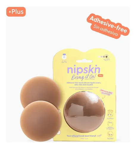 Pezoneras De Silicona Sin Adhesivo Reutilizables, Nipskin Chocolate G - Imagen 3