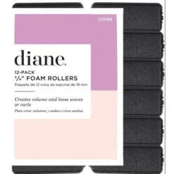 Rulos De 3/4 Pulgadas Paquete De 12 Unidades Marca Diane