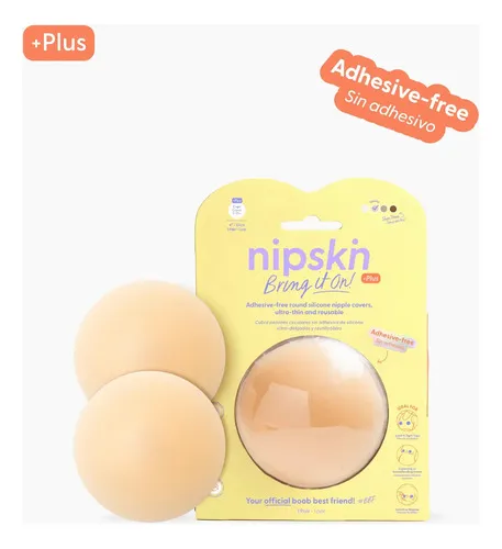 Pezoneras De Silicona Sin Adhesivo Reutilizables, Nipskin Vainilla G