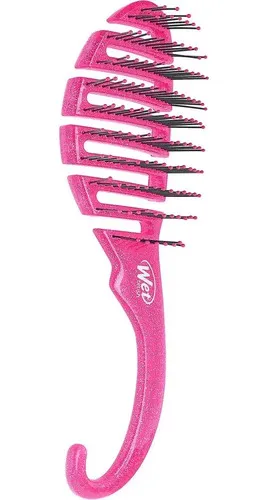 Cepillo Para Cabello Wetbrush Shower Detangler Rosa Rosa