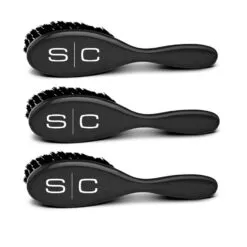 Stylecraft Fresh Cut Cepillo De Barbero Negro 3 Piezas
