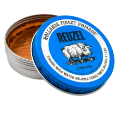 Reuzel Blue Pomada Fijación Fuerte Alto Brillo Soluble En Agua 35 g