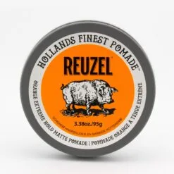 Pomada Mate Reuzel Orange Extreme Hold Matte Pomade 100 ml