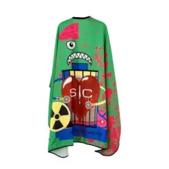 Capa De Barbería Profesional Stylecraft Radioactive Verde