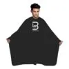 Capa De Peluquería Barberia Level 3 Negro Profesional Cómoda Lv3