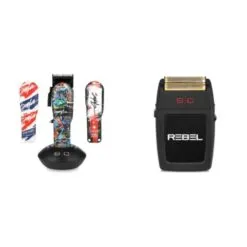 Stylecraft King Saladeen + Rebel Shaver — Combo 2 Piezas