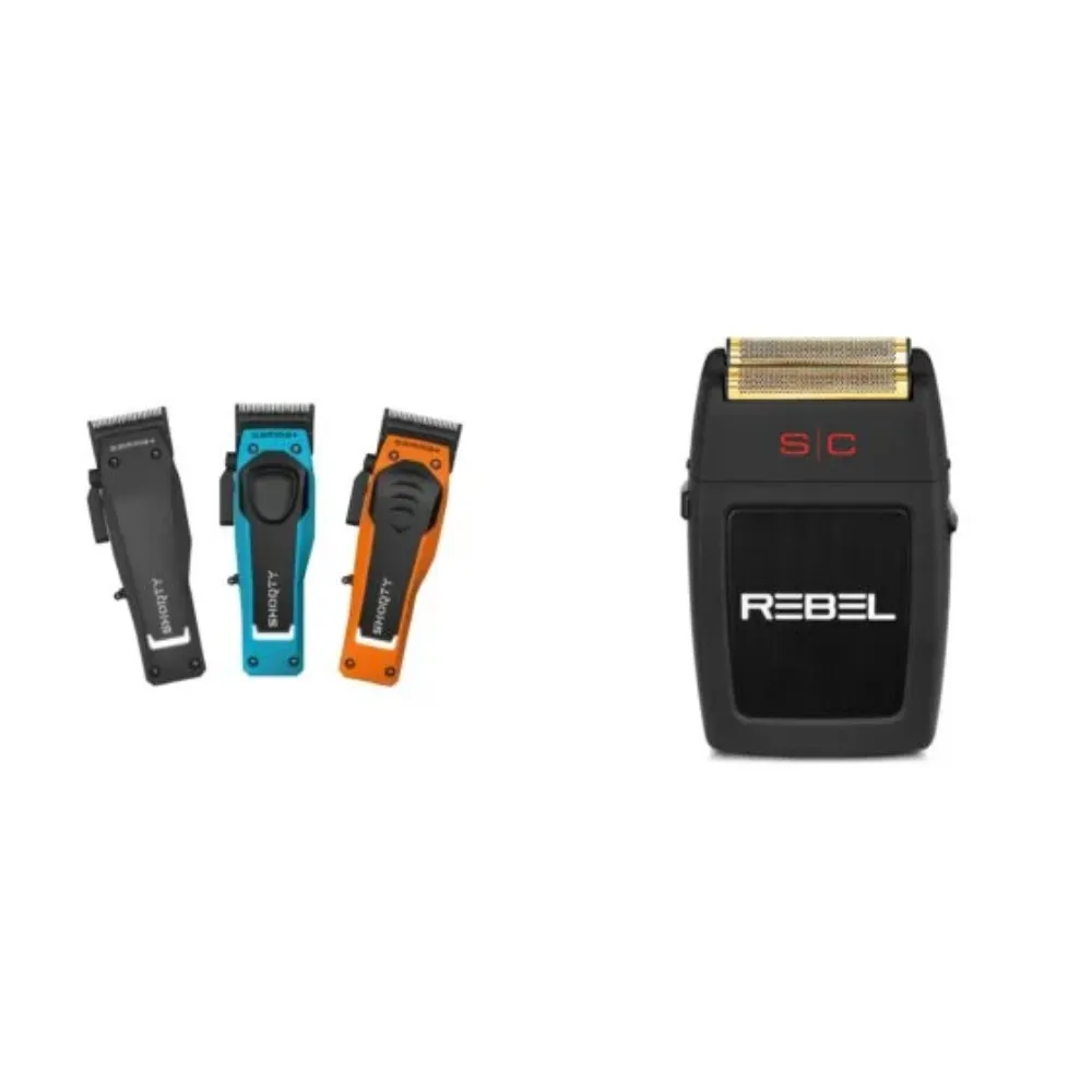 Gamma+ Shorty + Rebel Shaver — Combo 2 Piezas