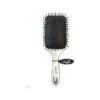 Cepillo Para Cabello Diane Paleta Plateado Desenredante Gris