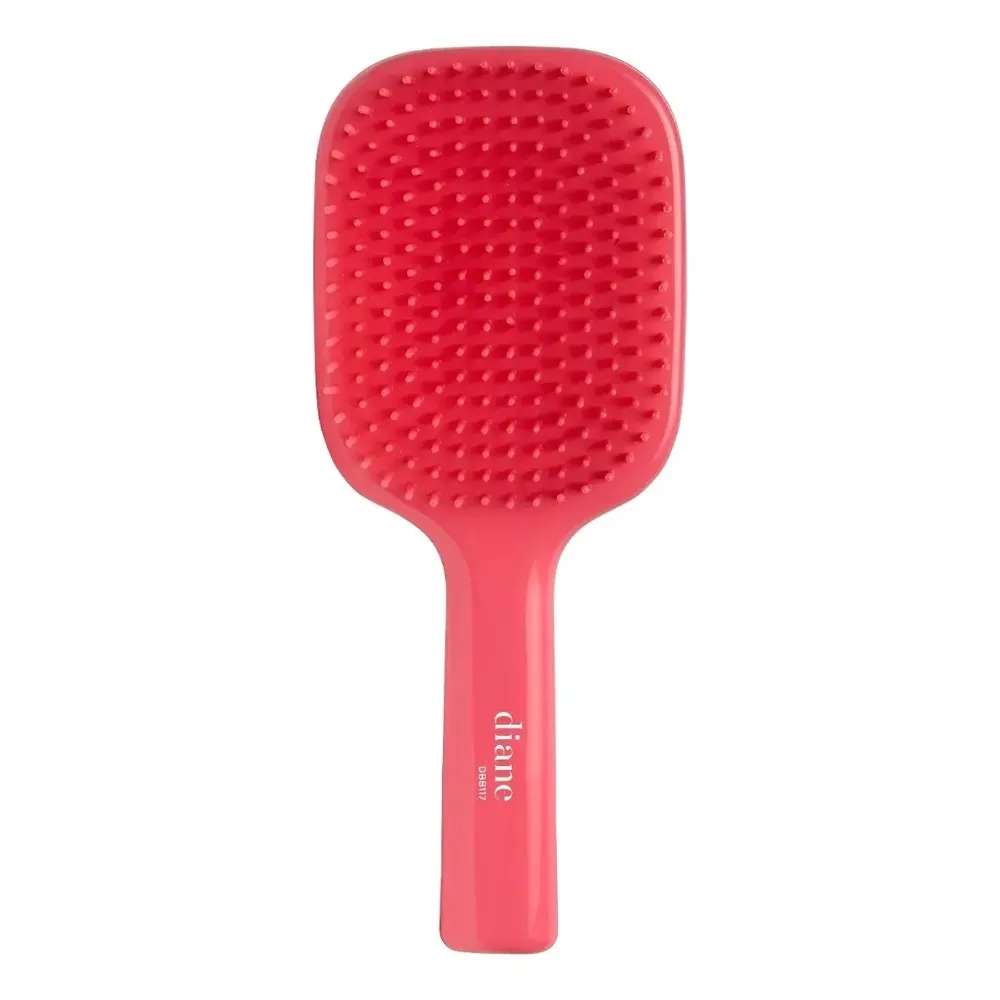 Cepillo Para Cabello Diane No Knot Desenredante 1 Pz Rosa