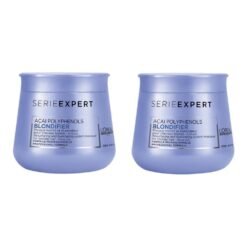 Mascarilla Nutritiva Cabello Rubio Blondifier 250ml 2 Piezas