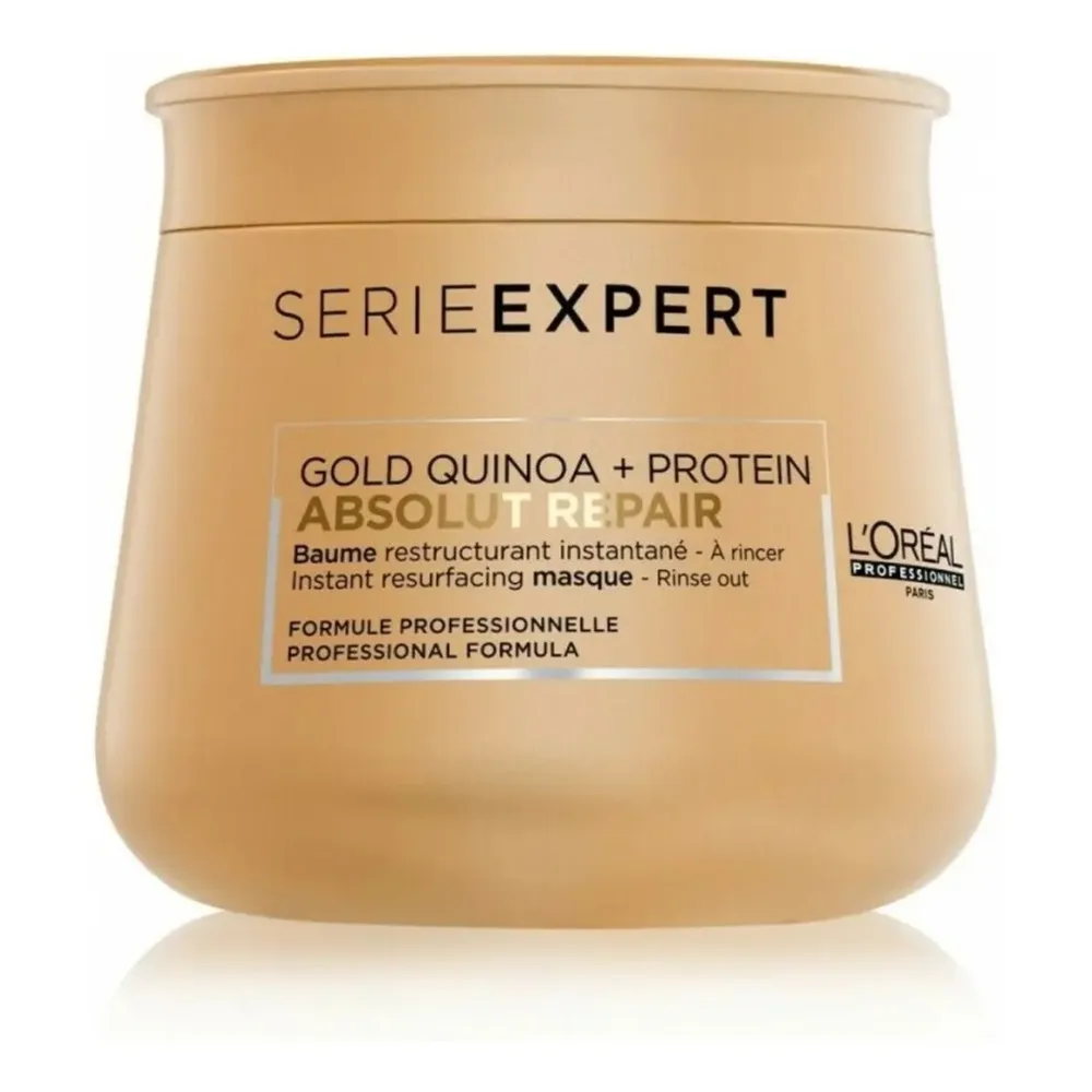 Loreal Mascarilla Dorada Gold Quinoa Absolut Repair 250 Ml