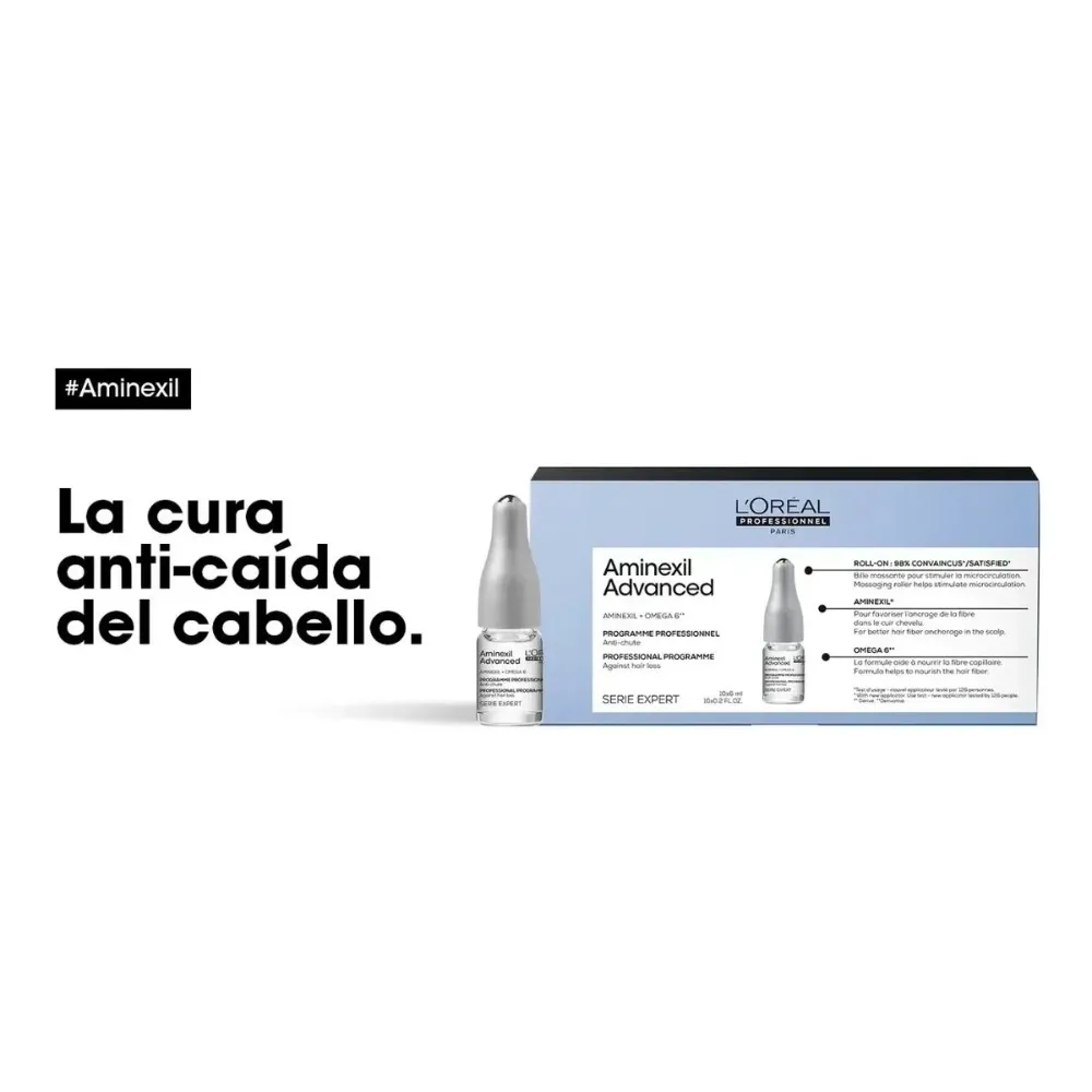 Loreal Professionel Caja De Ampolleta Aminexil Advanced