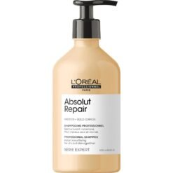 Loreal Shampoo Absolut Repair Protein + Gold Quinoa 500 Ml
