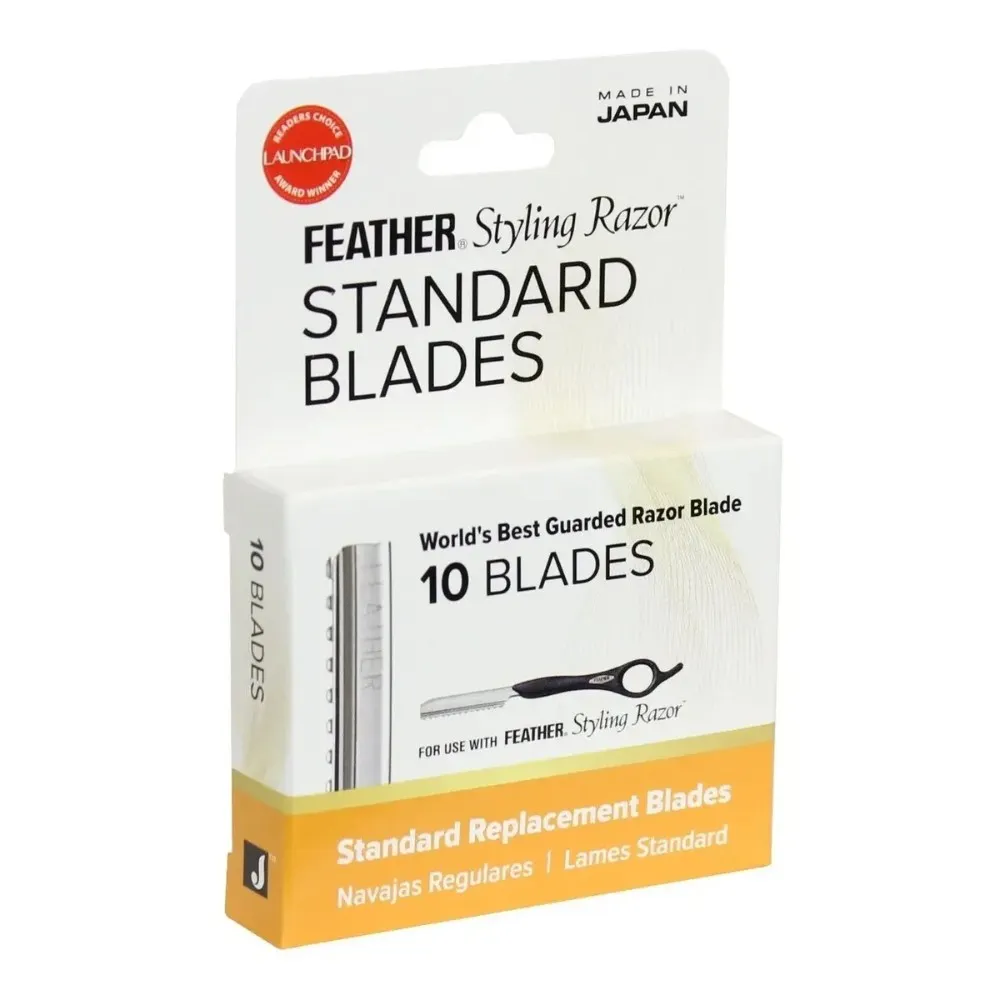 Navajas Estandar Repuesto Para Afeitar Styling Razor 10 Unid