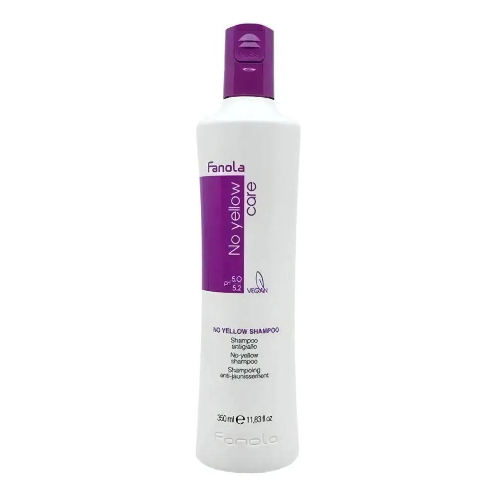 Fanola No Yellow Champú, Amarillo Shampoo Morado 350ml