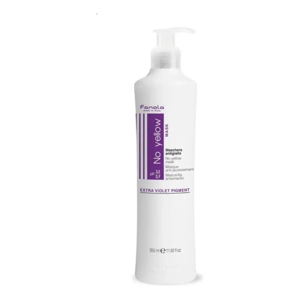 Fanola No Yellow Mask, Mascarilla Anti Amarillo 350 Ml