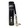 Rizadora Digital Cortex White Snake De Cerámica Con Barril De 1 Negro