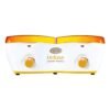 Calentador Doble De Cera Para Depilar Gigi Double Warmer Blanco