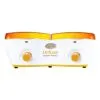 Calentador Doble De Cera Para Depilar Gigi Double Warmer Blanco
