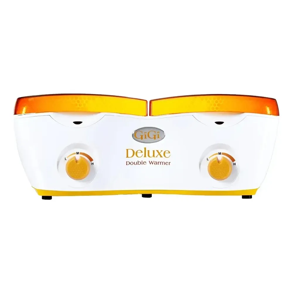Calentador Doble De Cera Para Depilar Gigi Double Warmer Blanco