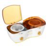 Calentador Doble De Cera Para Depilar Gigi Double Warmer Blanco