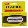 Navaja Feather Doble Filo 20 Piezas