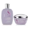 Shampoo Delicado Alisador Alfaparf Smoothing Low 250 Ml - Imagen 2