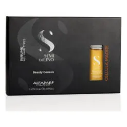 Ampolleta Elixir Renovador Alfaparf Semi Di Lino 12 Unidades