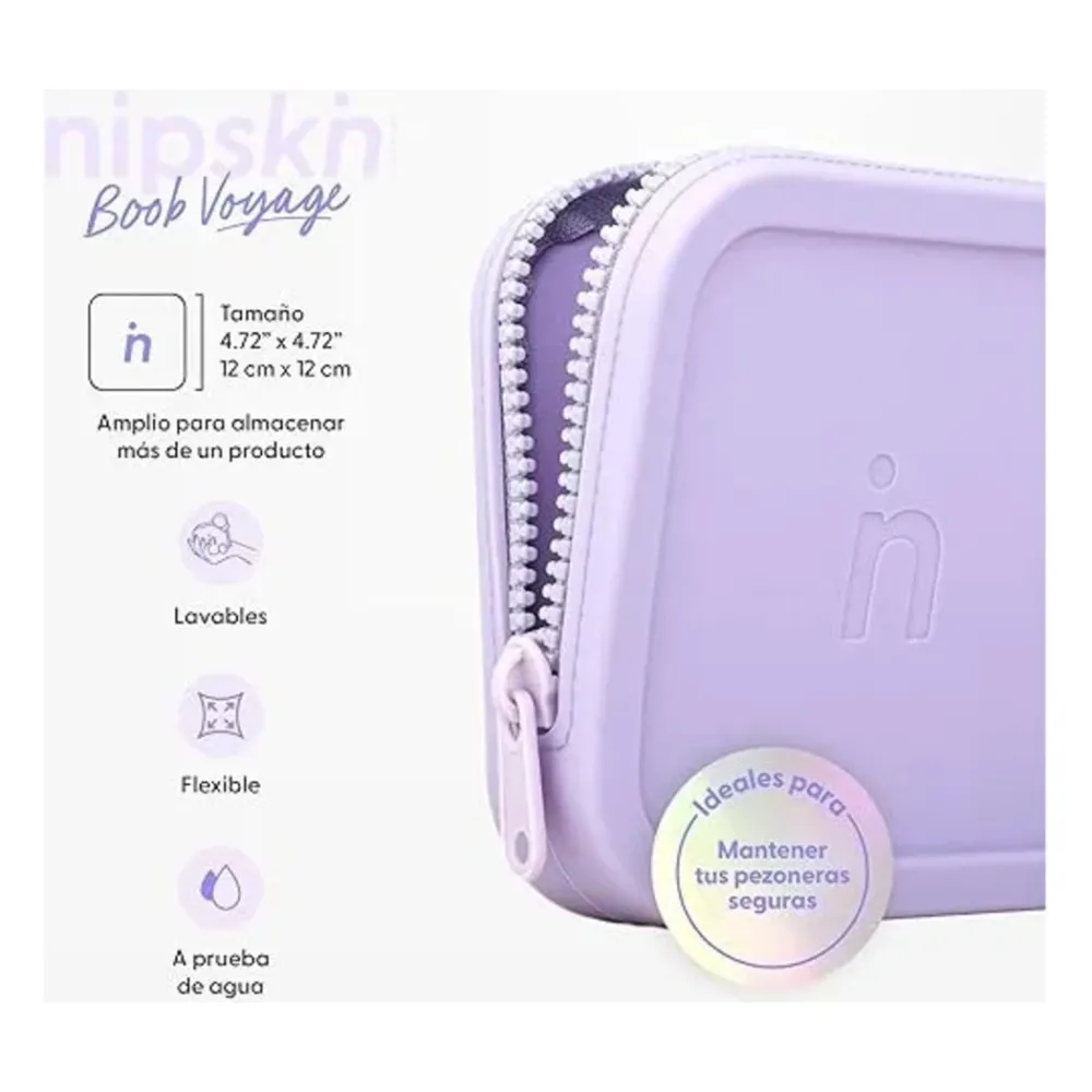 Estuche De Viaje De Silicon Para Pezoneras Tapa Pezón - Imagen 3