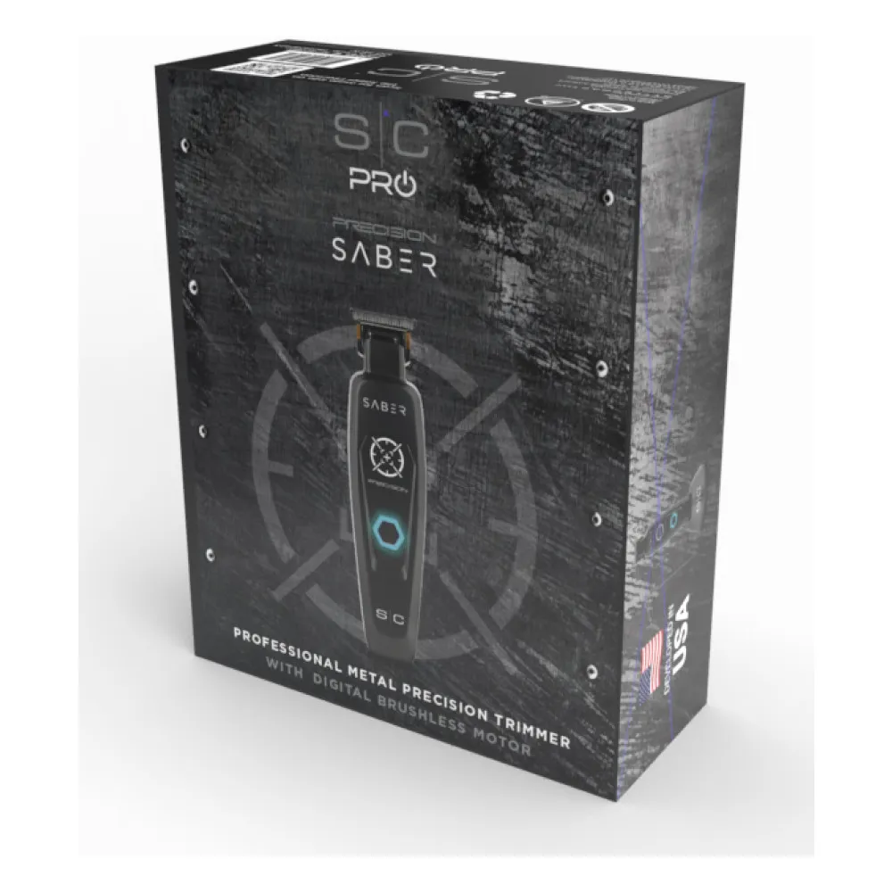 Stylecraft Saber Precision Trimmer Negro — Recortadora - Imagen 4