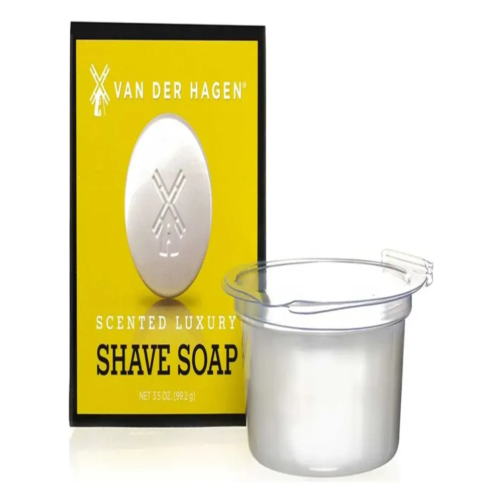 Jabon Para Afeitar Van Der Hagen Shave Soap Scented - Imagen 2