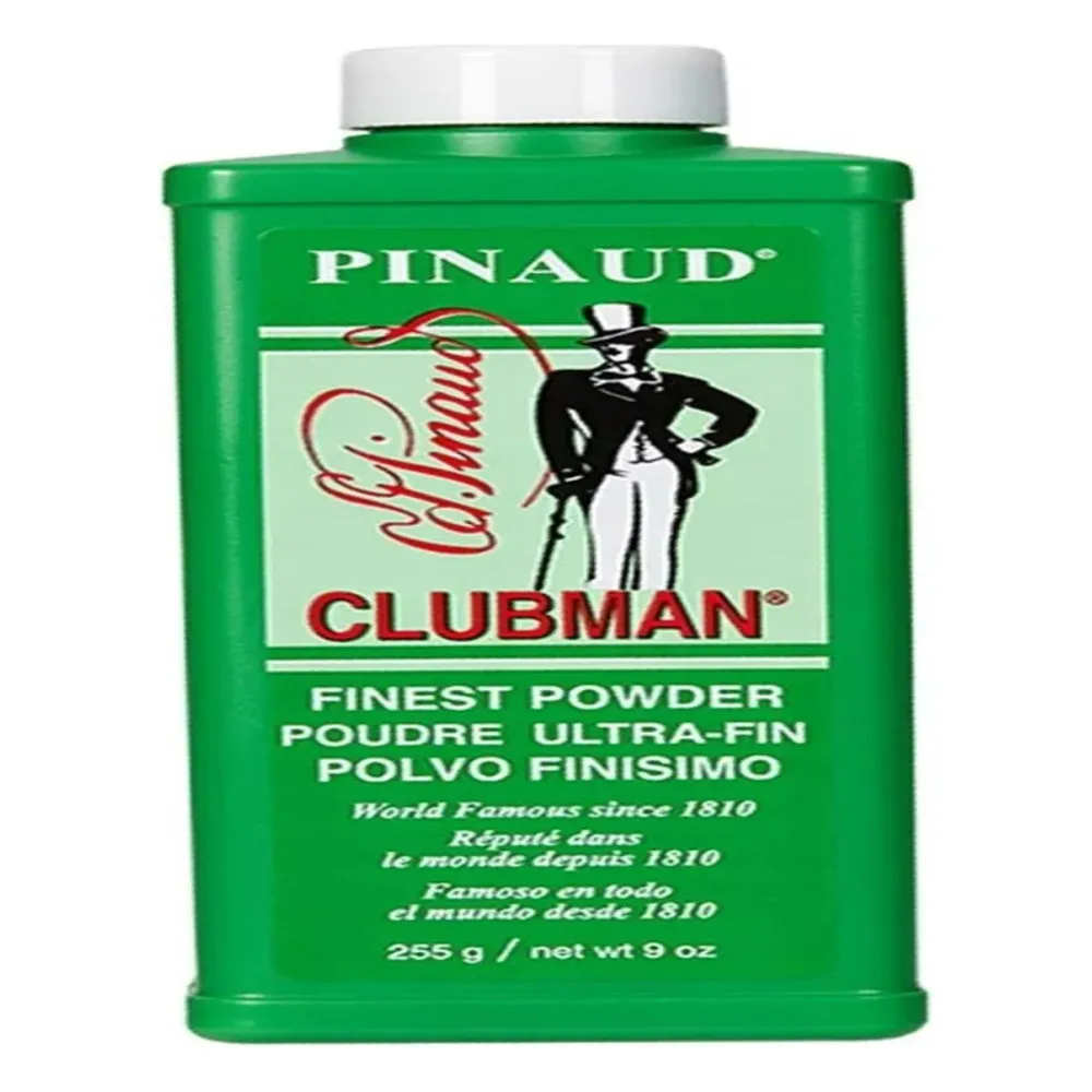 Clubman Pinaud Talco Blanco 255 ml — Ultra Fino Barbero