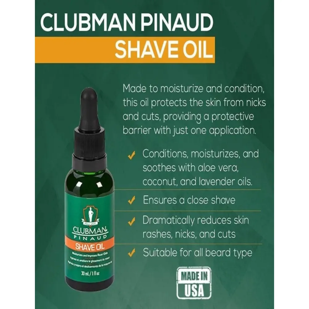 Aceite Para Afeitar Clubman Pinaud 30 Ml - Imagen 3