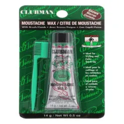 Clubman Pinaud Cera Bigote Y Barba Color Castaño 14 Gr