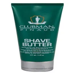 Crema Para Afeitar Clubman Pinaud Shave Butter 6oz.