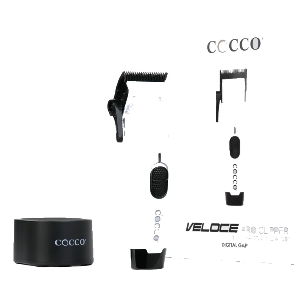 Cortadora De Pelo Profesional Cocco Veloce Pro Clipper White - Imagen 5