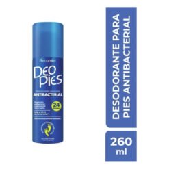 Desodorante De Pies Deo Pies Antibacterial Spray 260 Ml