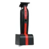 Cocco Veloce Lite trimmer inalámbrica negro con rojo con base de carga