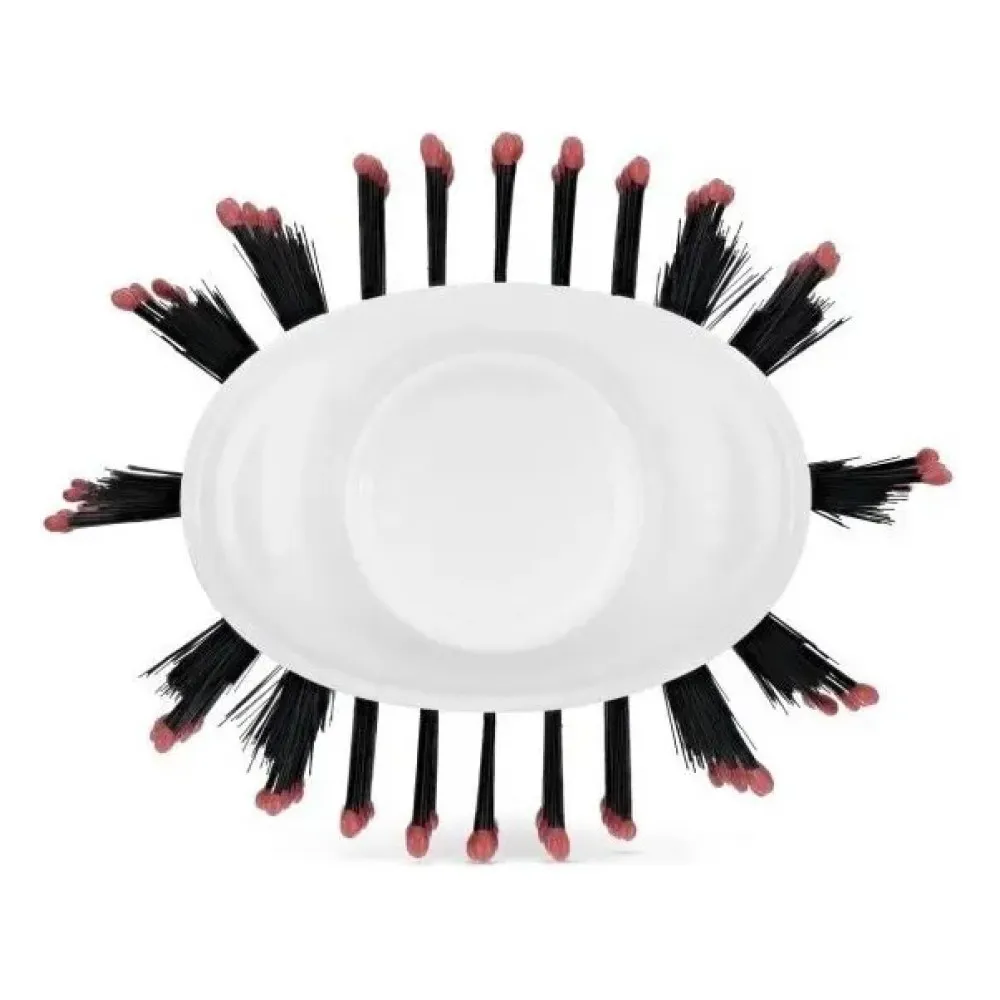 Cepillo De Aire Caliente Secador De Cabello Volumizador