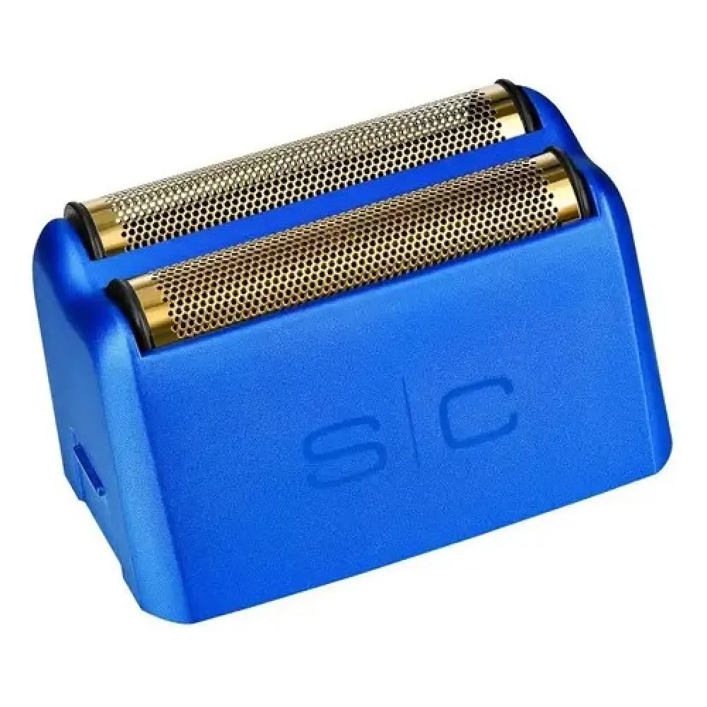 Cabezal De Lámina De Titanio Dorado Stylecraft Prodigy Color Azul