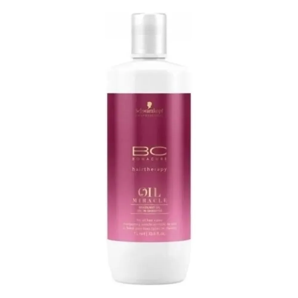 Shampoo Schwarzkopf Oil Miracle Con Aceite De Nuez 1 Litro