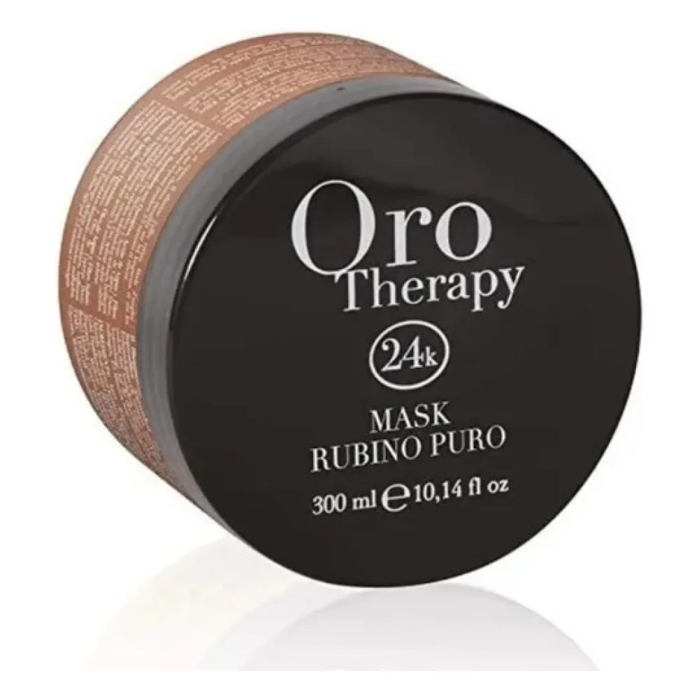 Mascarilla Con Queratina Oro Therapy Rubí Puro De 300ml