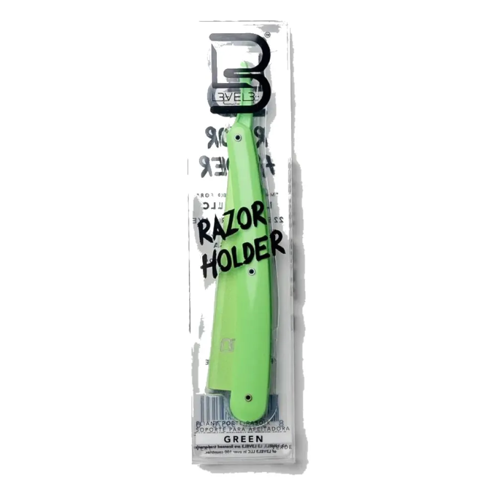 Porta Navaja De Afeitar Level 3 Razor Holder Verde