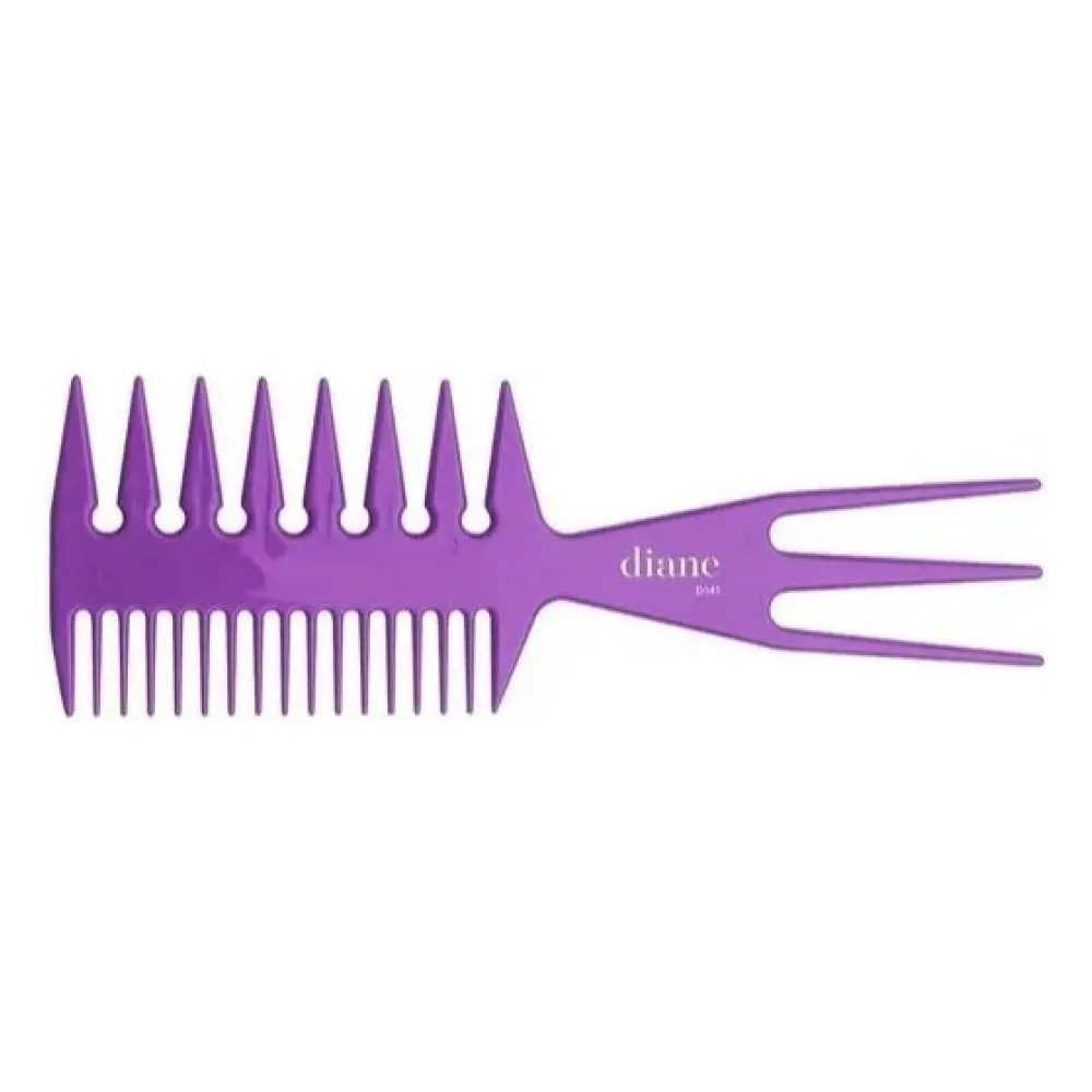 Peine Desenredante Marca Diane De 21 Cms