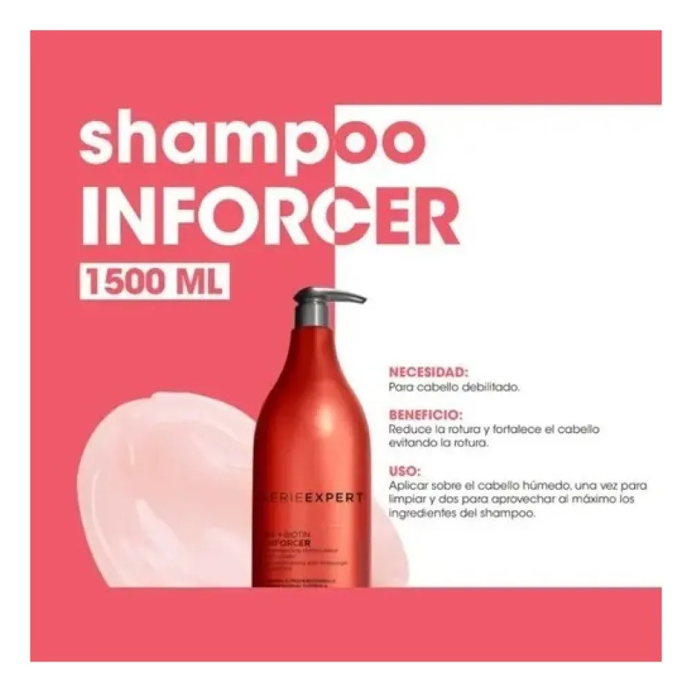 Loreal Professionel Serie Expert Inforcer Shampoo 1500 Ml