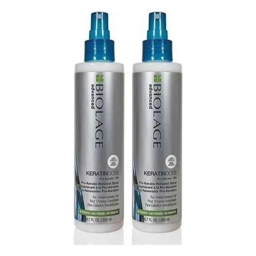 Biolage Keratindose Spray Renovador 200 Ml 2 Piezas